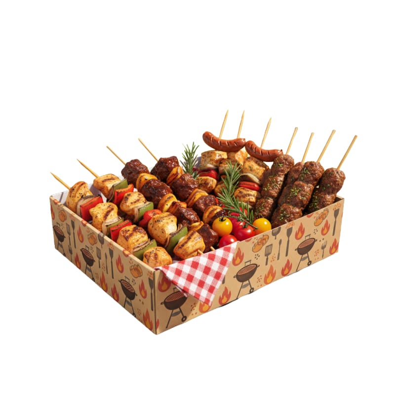 RB-06 Barbecue Food Rigid Box