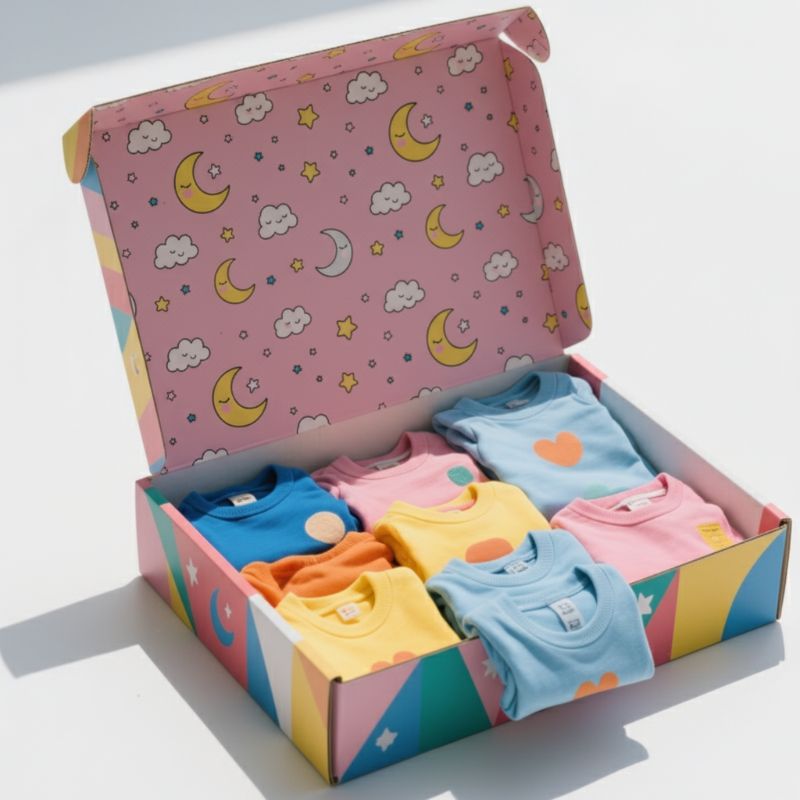 RB-201 Baby Clothing Rigid Box