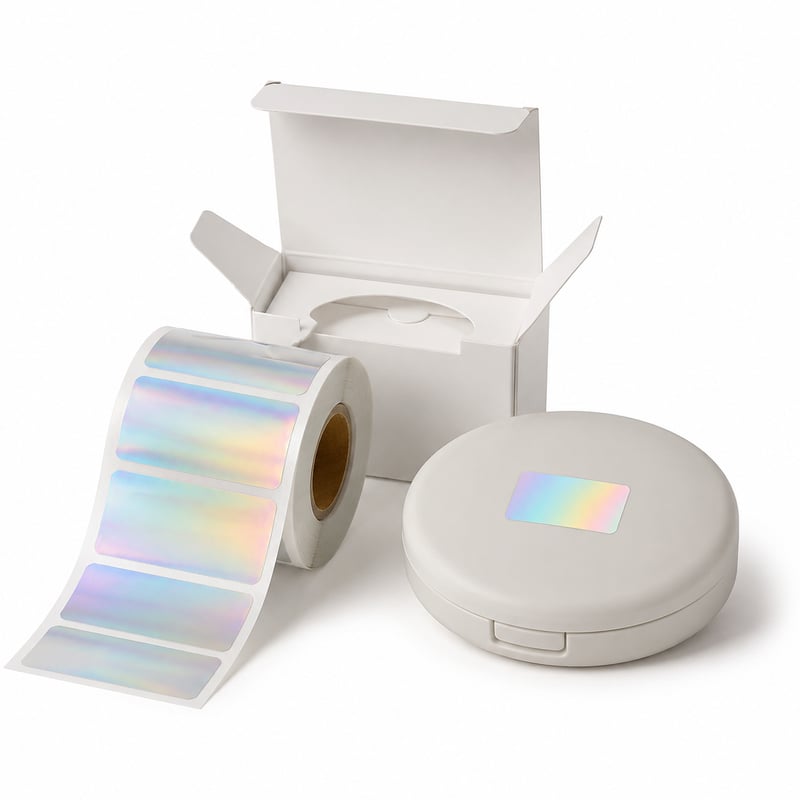 Holographic Makeup Labels