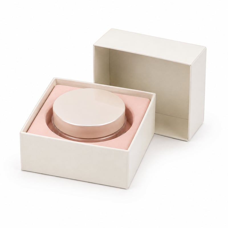 Face Cream Lid and Base Box