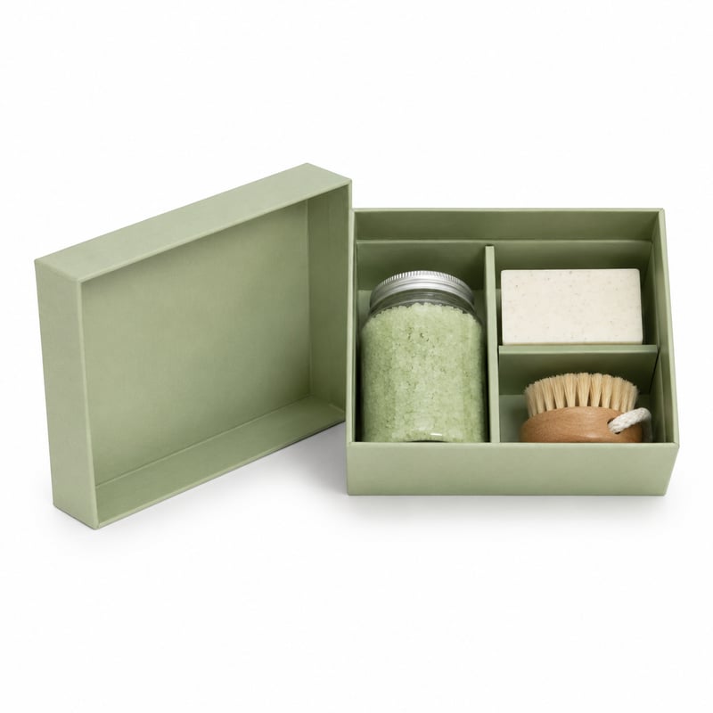 Bath Set Lid and Base Box