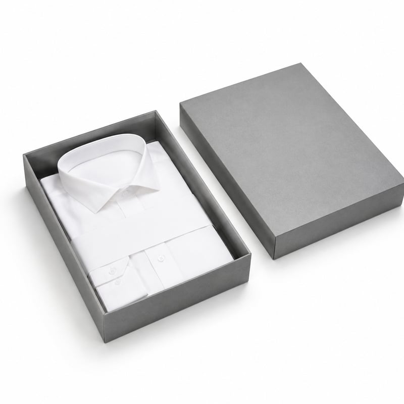 Shirt Lid and Base Box