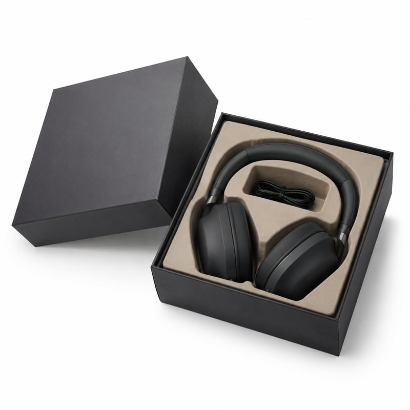 Headphone Lid and Base Box