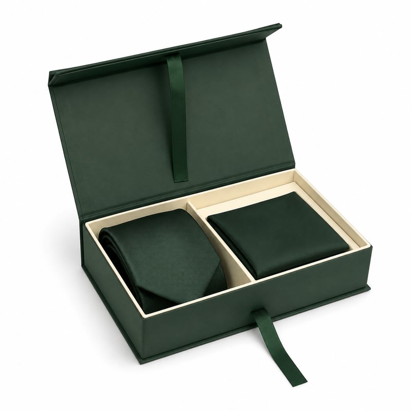 Tie and Pocket Square Box