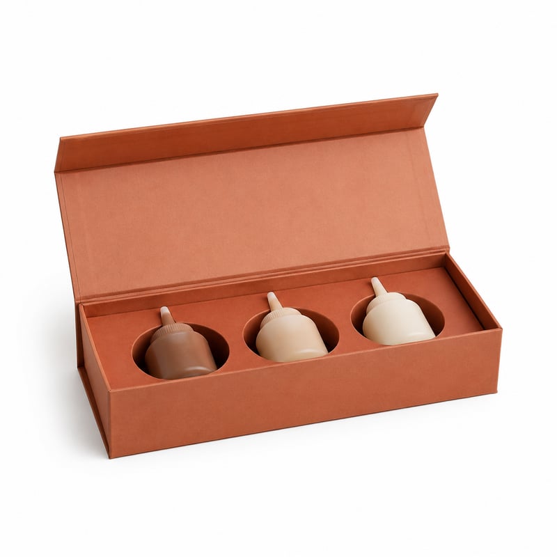 Condiment Trio Rigid Box