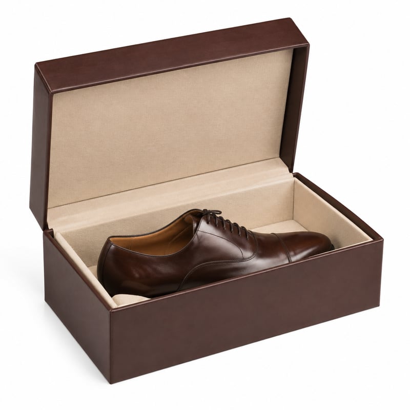 Leather Shoe Rigid Box